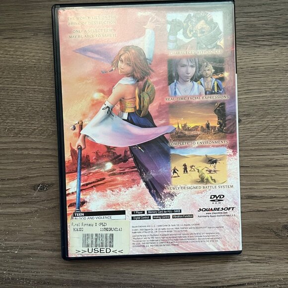PS2 FInal Fantasy X - Picture 2 of 3